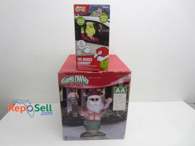 Lot 31-9203 - (2) Christmas Inflatables in Boxes