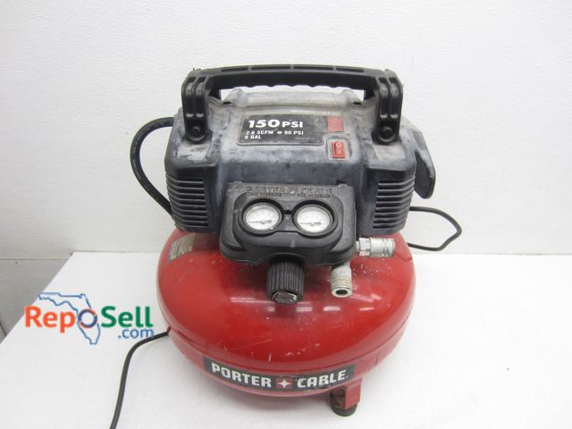 Lot 31-5423 - Porter Cable Air Compressor: 150psi, 6gal, #C2002