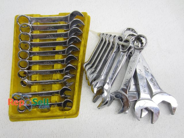 Lot 31-5448 - Standard &amp; Metric Mac Combination Wrench Sets (Shorty)