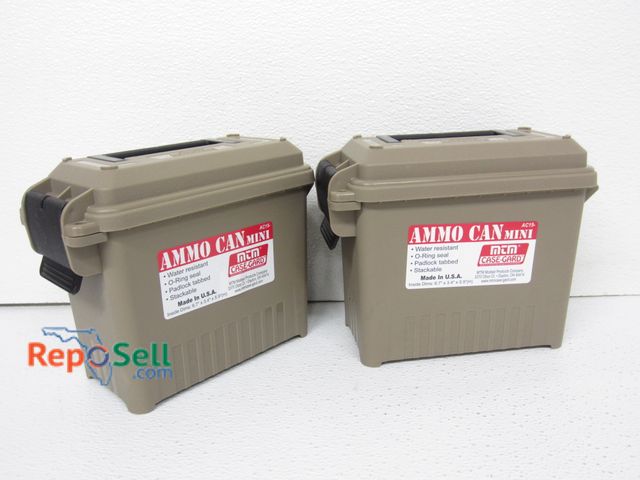 Lot 31-5356 - (2) New MTM Ammo Can Mini