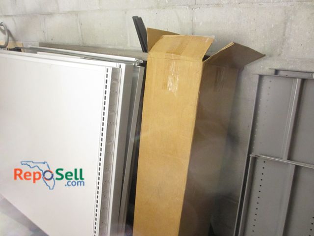 Lot 31-3099 - Contents of Left Wall: Shelving Materials