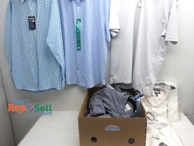Lot 31-6199 - (15) XL golf/casual shirts; Pebble Beach, Gerry Kirkland, Many new w/ tags