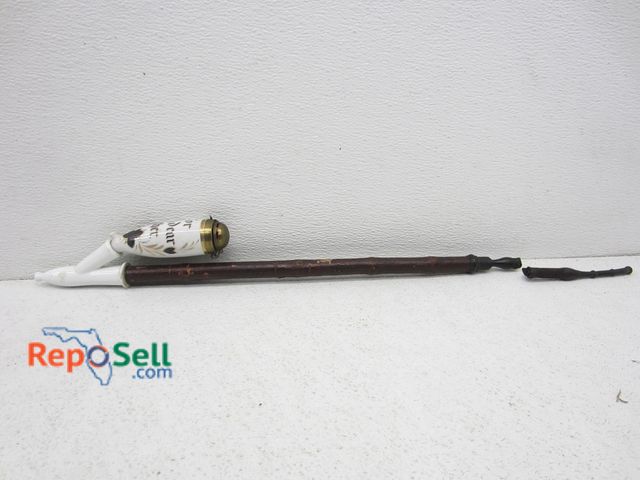 Lot 31-2330 - Vintage Wood &amp; Clay Pipe "For My Dear Father"
