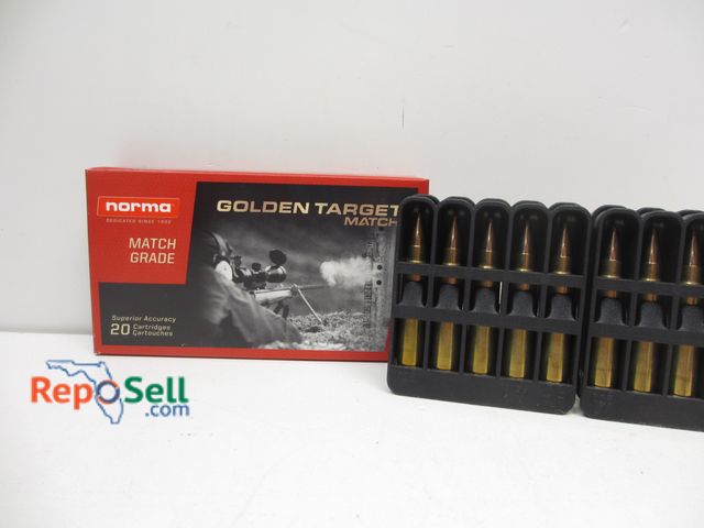 Lot 31-6415 - (20) Norma 223 Rem Golden Target Ammo 69gr