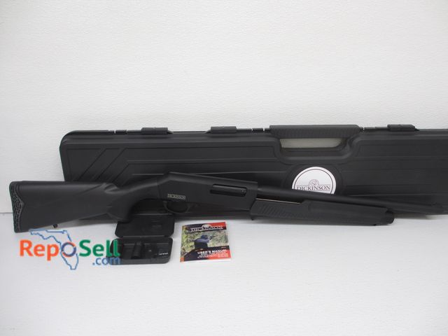 Lot 31-2035 - Dickinson Commando Pump 12Ga Shotgun, Like New in Case, 18.5" Barrel, Serial 1631148xx