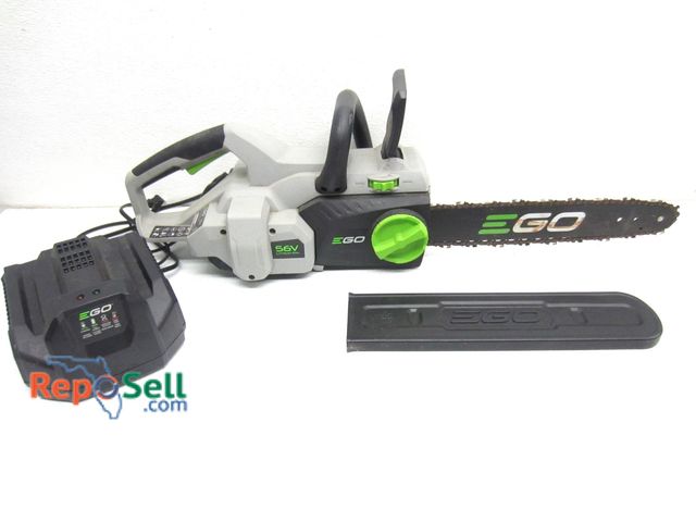 Lot 31-9404 - Ego 56v 14" Chainsaw w/ 2AH Battery &amp; Charger Tested, Powers on