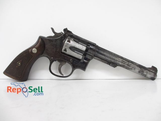 Lot 31-7151 - 1956 Smith &amp; Wesson Model 17 6-Shot .22LR Revolver, 6" Barrel