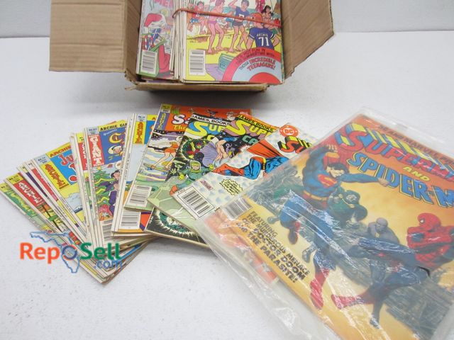 Lot 31-1323 - Lot Of (80)+ Vintage Comics: Archie, Sabrina, Jughead etc