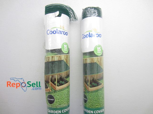 Lot 31-9051 - (2) New Coolaroo heavy duty shade fabric, ea. 6'x15'