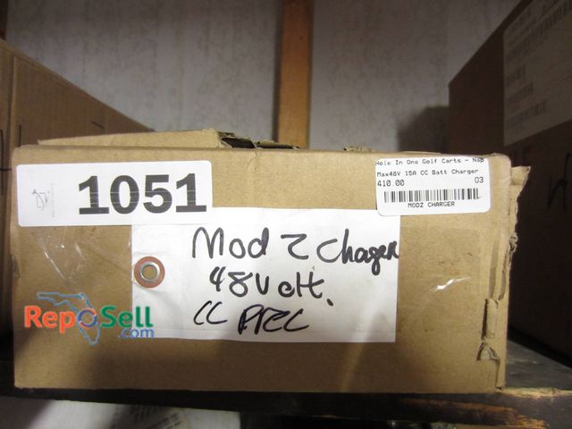 Lot 31-1051 - Modz Charger 48V 15A Battery Charger for Golf Cart in Original Box