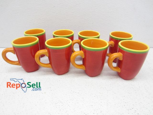 Lot 31-2549 - (8) Dansk Coffee Mugs