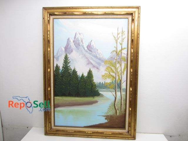 Lot 31-7402 - Framed Oil Painting 43" x 31