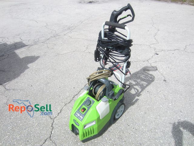 Lot 31-8306 - Greenworks 1.4gpm/1700psi Pressure Washer #51012 w/Wand - Powers On/Needs New Hose