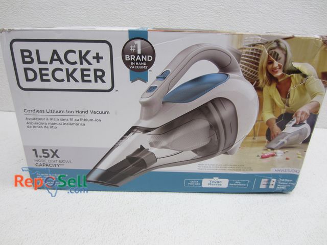 Lot 31-5169 - Black &amp; Decker Cordless Lithium Ion Hand Vac w/Accessories #HHVI315JO42