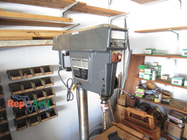 Lot 31-2594 - Sears Craftsman 15.5" Heavy Duty Drill Press  1/2HP