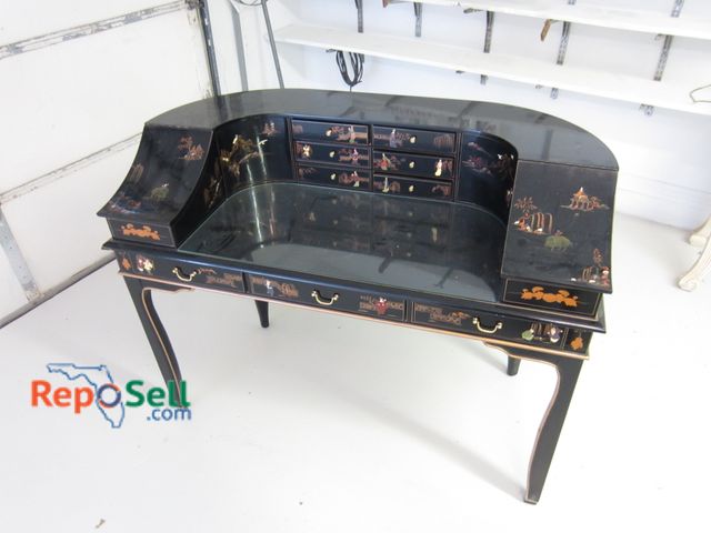 Lot 31-2137 - Asian Style Desk 50" W x  26" D x 38" H