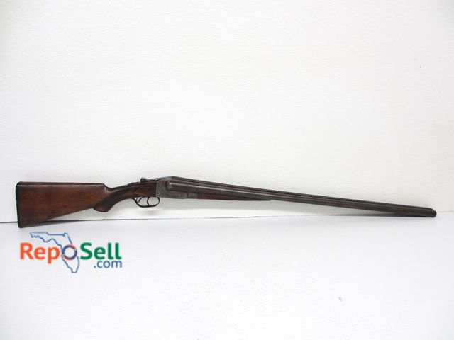 Lot 31-5146 - Ithaca Hammerless Double Damascus Barrel 12ga Shotgun, 30" Barrel, Serial 118498