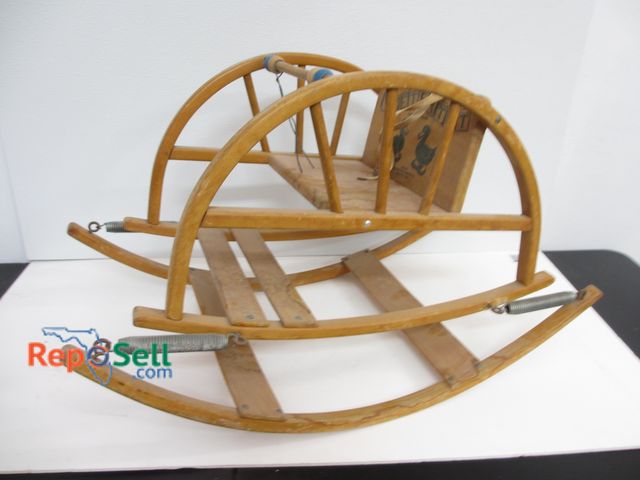 Lot 31-1102 - Original Vintage Teeter--tot; Delpho; Ohio; 18"x32"