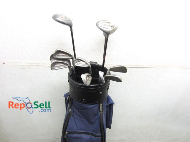 Lot 31-6169 - (11) Golf Clubs And Bag: Ram, Orlimer, Tommy Arwour etc
