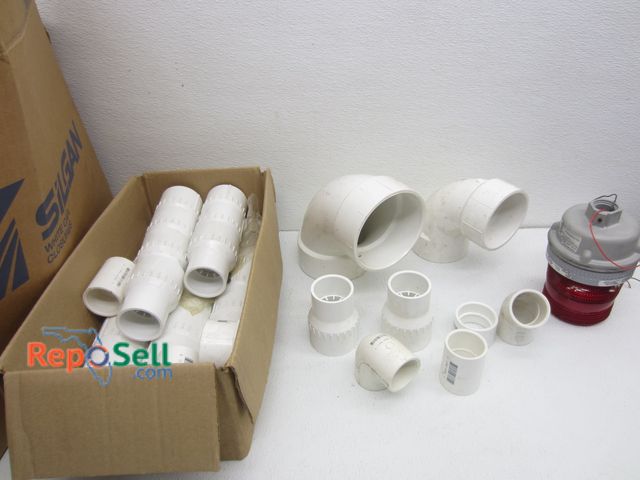 Lot 31-8539 - Plumbing Acces: Outdoor Beacon, 3" 90, 4" 90, 1.25" 90, 2"x1.5" etc