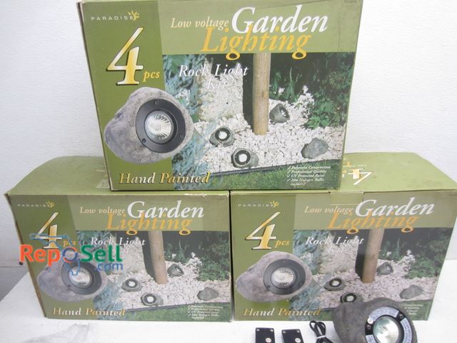 Lot 31-6059 - (3) Boxes 4pc Rock Light Kits, All Appear New