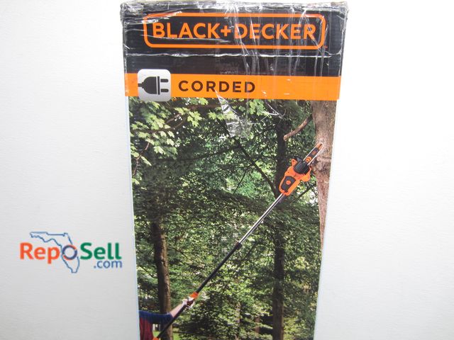 Lot 31-1223 - Black &amp; Decker 2-in-1 Pole Saw/Chainsaw Combo, Extends 14', Corded