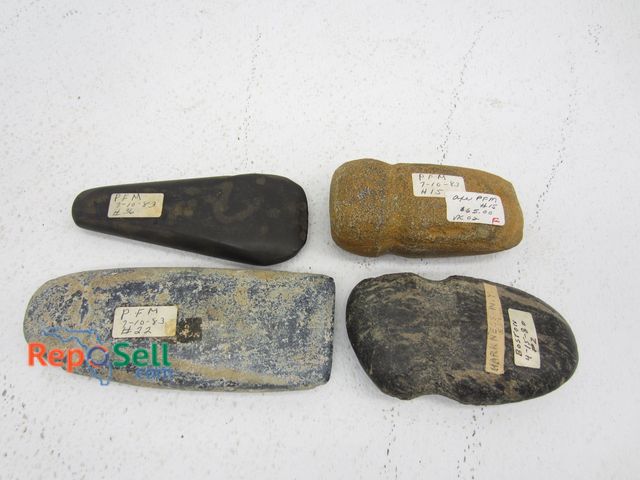 Lot 31-1159 - (4) Large Stone Tools/Axe Heads