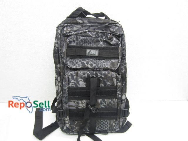 Lot 31-2268 - New Mack Schmidt Tactical Backpack - Python Black 35L