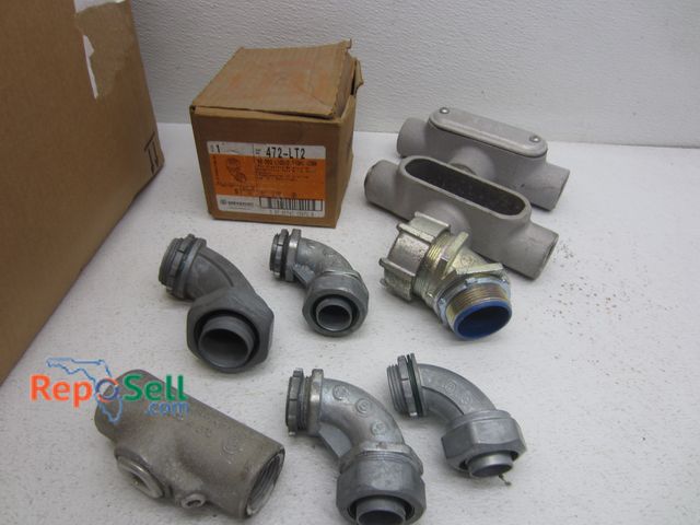 Lot 31-8413 - Aluminum Electrical Fittings - Various Sizes