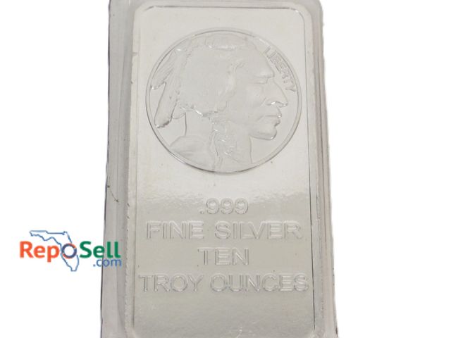 Lot 31-7000 - 10 ounce Silver Bar