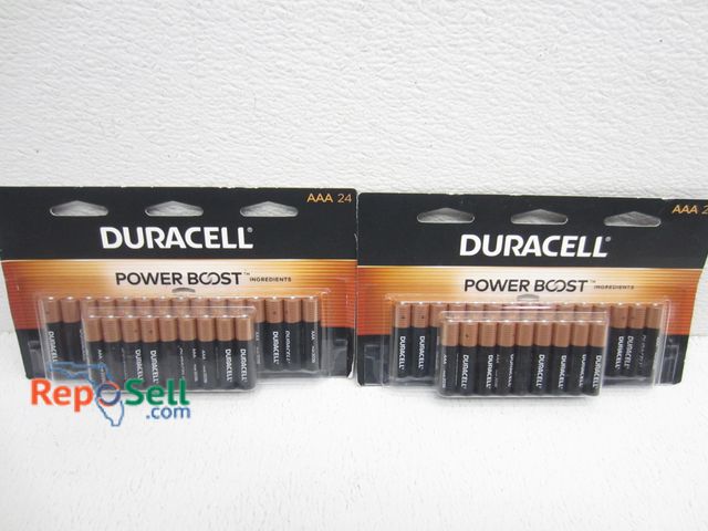 Lot 31-6104 - (48) 2021 AAA Duracell Batteries