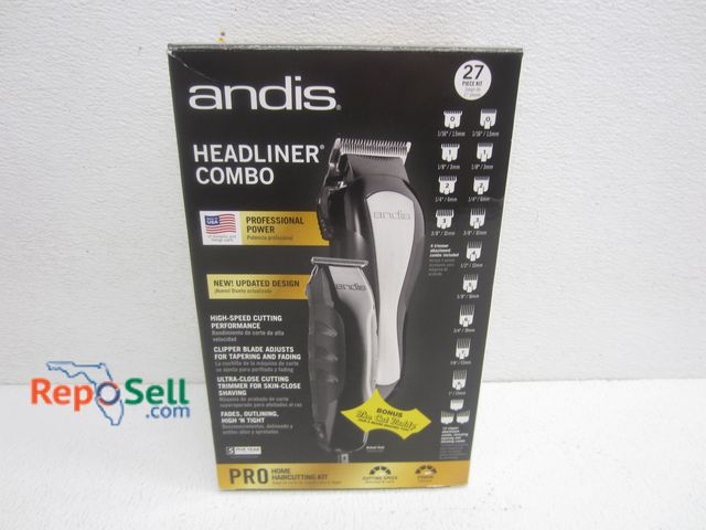 Lot 31-7113 - Andis Home Haircutting Kit - Missing Trimmer - Powers On