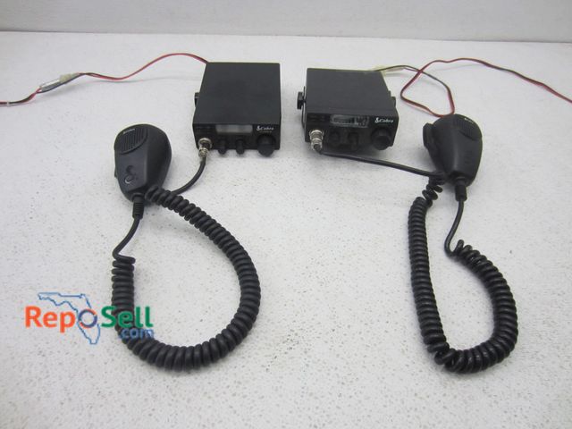 Lot 31-9216 - (2) Cobra CB radios