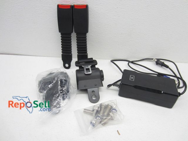 Lot 31-1153 - 24V Charger (powers on) and Golf Cart Seatbelt Kit - Both Appear New