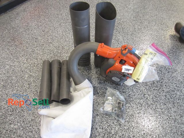 Lot 31-1080 - Husqvarna new X Series blower and attachments 125BV E-Tec