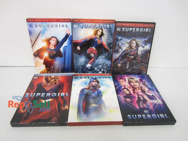 Lot 31-1223 - (6) Super Girl DVD Box Sets, Complete Seasons 1-6
