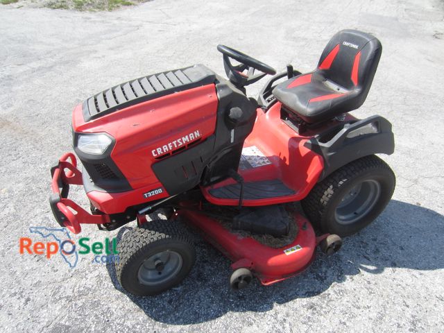 Lot 31-6316 - Craftsman  T3200 54" Deck  Kohler 24HP Motor. Battery removed, battery cables need replaced. Unable ...