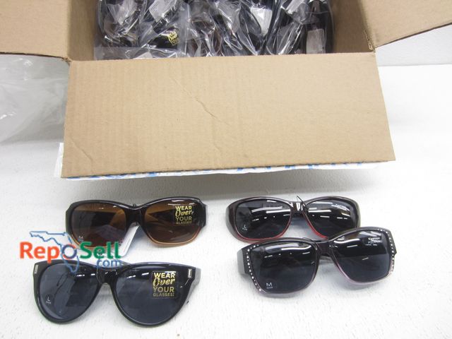 Lot 31-8534 - (30) Pair New Foster Grant Solar Shield Polarized Sunglasses, Fits Over Regular Glasses