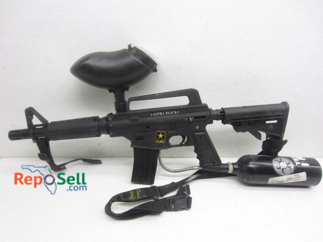 Lot 31-6523 - Alpha Black Paintball Gun