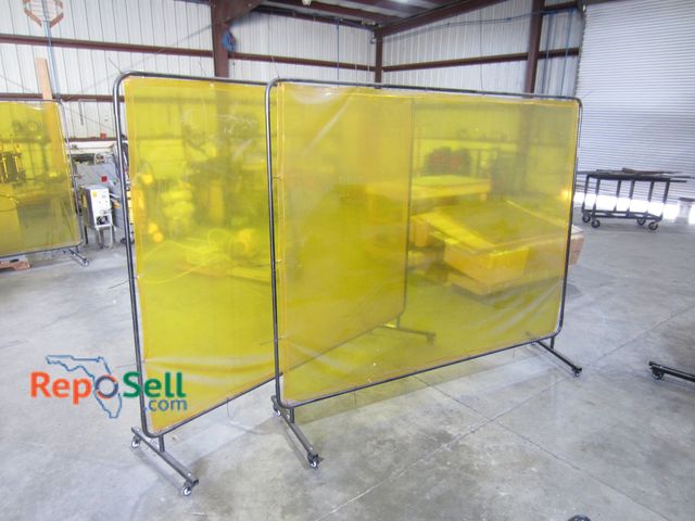 Lot 31-8025 - (2) Vevor Welding Screens 8' x 78"
