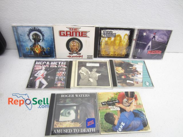 Lot 31-1437 - Approx (95) CD's: Mighty Mighty Bosstones, The Game etc - Tote Included