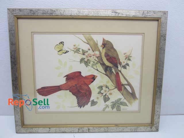 Lot 31-2118 - Framed Art by F. Massa, 22"x18"