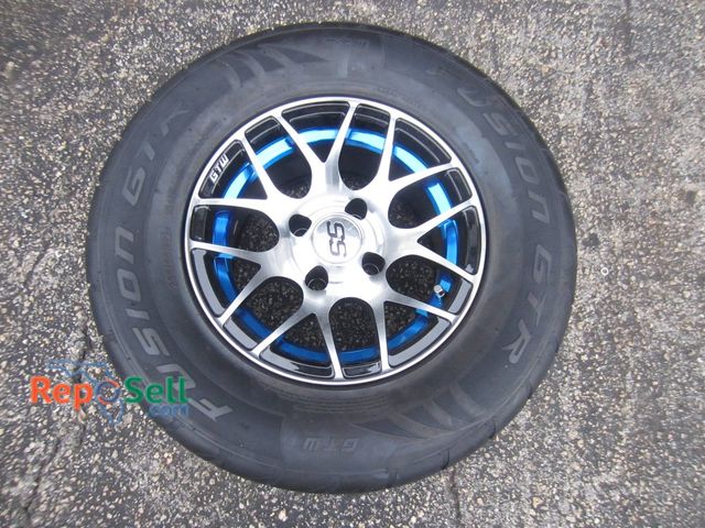 Lot 31-1265 - (1) New GTW SS Alloy Wheel With Fusion GTR 255/55R12 Tire 12-Inch