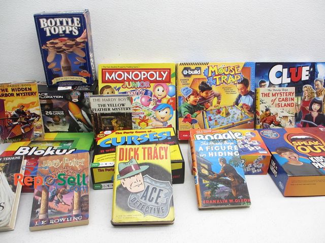 Lot 31-3085 - Lot of Children's Games and Books - Ages 5 to 12
