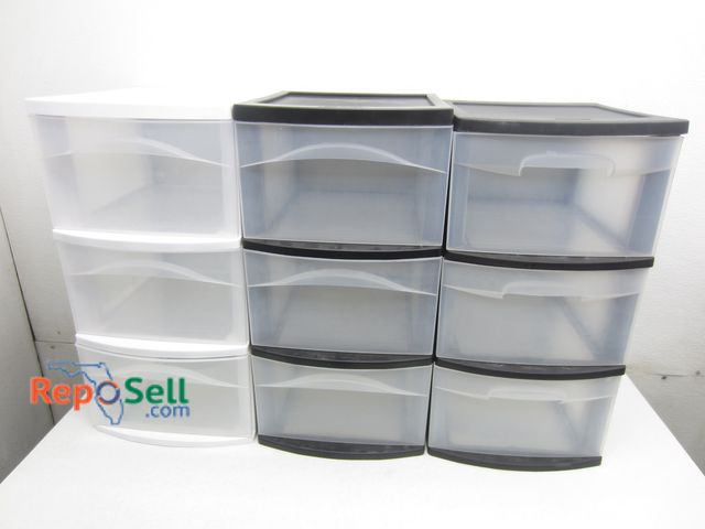Lot 31-5501 - (3) Sterilite Storage Bins - 24x12.5x14.5"