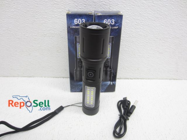 Lot 31-5093 - (2) New Rechargeable Flashlights