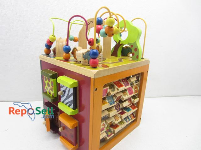 Lot 31-5575 - Wood Baby Activity Center 18x12x12"