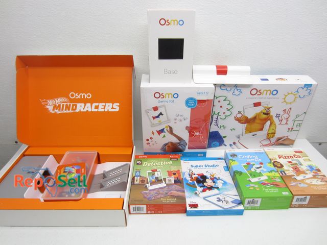 Lot 31-4069 - (8) Osmo Child Development Software Kits, Includes Base For iPad. All Appear Complete, Please Inspec...