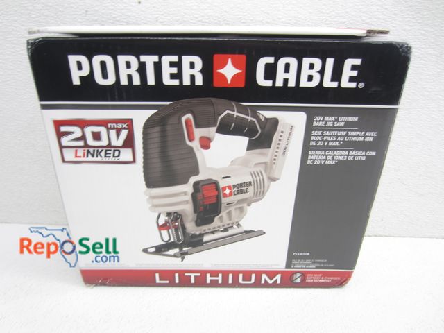 Lot 31-3068 - Porter Cable 20V Bare Jig Saw #PCC650R - TOOL ONLY
