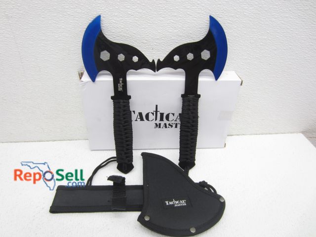 Lot 31-2281 - (2) Stainless Steel Tactical Master Machetes w/(1) Sheath